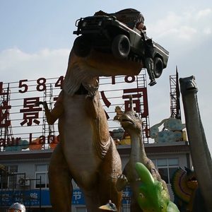 Chất lượng cao đẹp khủng long hoạt hình cho <span class=keywords><strong>c</strong></span>ông viên giải trí thu hút mô phỏng điều khiển từ xa cho Nhà chơi - Product Image 4