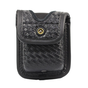 Small Security Belt Pouches Tactical Black Nylon Belt <b>Holster</b> Duty Double Magazine Pouch - Product Image 2