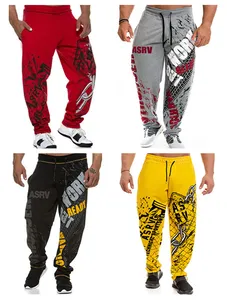 Neuestes Design Hochwertige Bio-Baumwolle Loose Joggers Custom Print Track Herren hose Hose