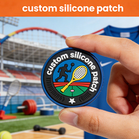 Patchs en silicone souple personnalisés, patchs thermocollants, logos en silicone, étiquettes de transfert thermique pour sacs et vêtements
