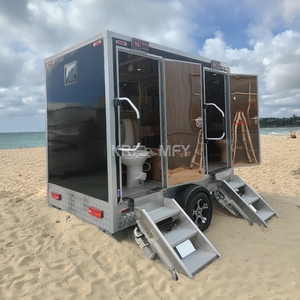 Baño Portátil de Lujo Prefabricado para Exteriores 2025, Baño VIP Personalizado, Remolque con Inodoro - Product Image 6