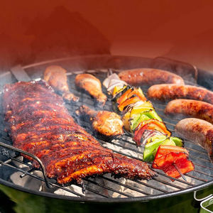 <span class=keywords><strong>Barbecue</strong></span> au charbon de bois rond de 17 pouces pour la cour, <span class=keywords><strong>barbecue</strong></span> de camping en plein air, support de <span class=keywords><strong>barbecue</strong></span>, <span class=keywords><strong>barbecue</strong></span> avec roues - Product Image 3