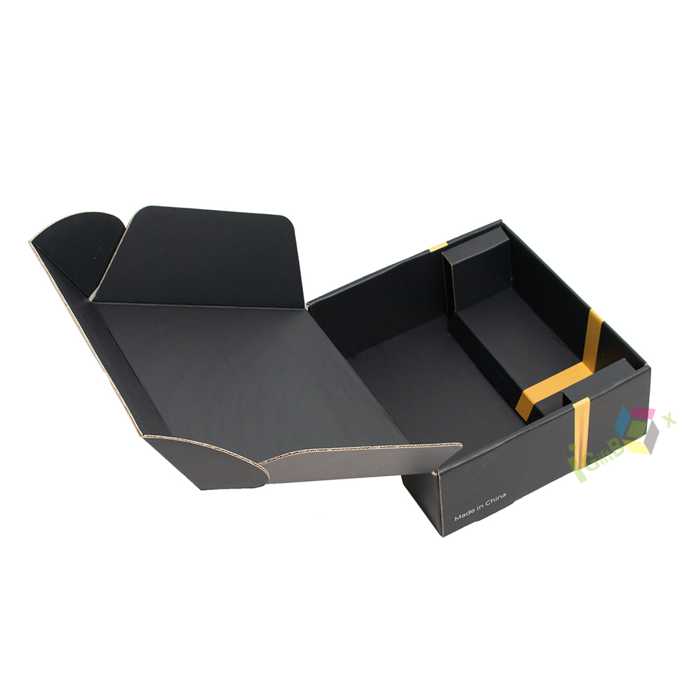 Wholesale Customprinted logo Gift Paper Boxes, Cartons, and Black Corrugated Transportation Packaging Boxes