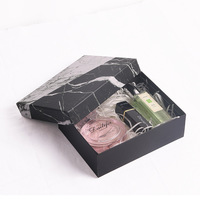 Boîtes cadeaux personnalisées en carton à deux pièces avec couvercle et base, avec sacs cadeaux pour l'emballage de cadeaux cosmétiques