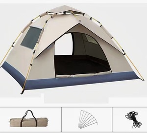 Tienda de campaña al aire libre totalmente automática portátil personalizada de alta calidad, tienda de campaña a prueba de mosquitos para viajes, senderismo - Product Image 5