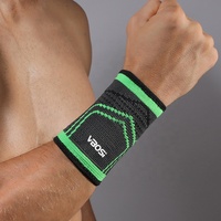 VBOSi 7017A, Muñequera Deportiva Unisex de Nylon de Grado Médico con Certificación CE, Transpirable, para Tenis y Baloncesto