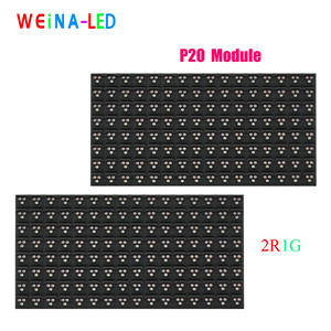 จอแสดงผล LED สองสี P20 กันน้ำระดับ IP65 ความสว่าง <span class=keywords><strong>9000cd</strong></span> สำหรับป้ายบอกทางจอดรถและป้ายข้อมูลคงที่บนทางหลวง - Product Image 1