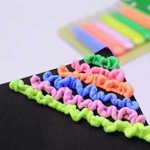 6 pièces/ensembles magique 3D peinture stylos bricolage bulle pop-corns dessin marqueur stylo à bulles magique Puffys stylos pour enfants - Product Image 4