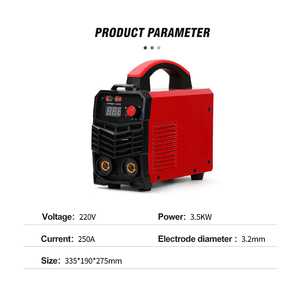 Poste à souder onduleur 250A monophasé portable IGBT pour la fabrication et la réparation de métaux - Product Image 2