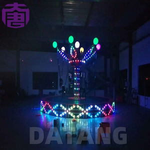 Lumières LED colorées en plastique IP65 pour trampoline rotatif extérieur, parc d'attractions pour enfants, lit avec lumières, utilisation en parc - Product Image 3