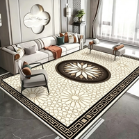 0179 Grand tapis de sol moderne minimaliste de luxe pour salon, paillassons pour la maison