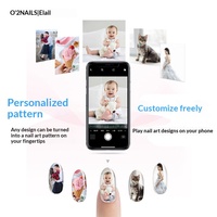 Mesin Printer Kuku Digital 3D Profesional Otomatis untuk Pembuatan Kuku, Mesin Pencetak Foto Digital, Mesin Printer Inkjet Kuku Digital