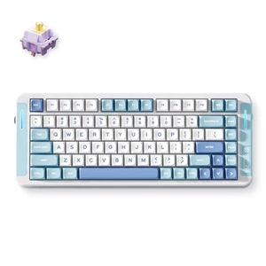 Teclado Mecánico Inalámbrico MCHOSE <span class=keywords><strong>X75</strong></span> V2 75% Tri-Modo de 83 Teclas, 8000mAh, Retroiluminación RGB, Hot Swap, Inclinación Ajustable para Juegos - Product Image 2