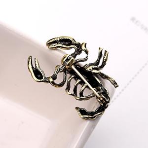 Europe and the United States new fashion creative <strong>scorpion</strong> painting <strong>oil</strong> animal brooch personality insect chest accessories gift - Product Image 3