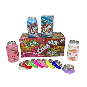 <span class=keywords><strong>Barattoli</strong></span> <span class=keywords><strong>Vuoti</strong></span> Personalizzati con Etichette Stampate da 8g, 3.5g, 7g per Erbe e Fiori, Bottiglie in <span class=keywords><strong>Plastica</strong></span> Trasparente Tipo Lattina con Tappo a Vite - Product Image 1