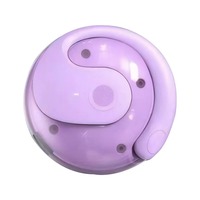 Mini Écouteurs sans Fil à Conduction Osseuse, Sport de Plein Air, Étanche, Bluetooth 5.4, Casque Confort avec Crochets d'Oreille, Écouteurs Ouverts