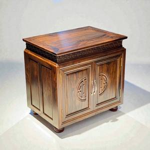 ตู้บูชาไม้ชิวลิวพร้อมที่เก็บของ ตู้บูชาสำหรับทำสมาธิ ตู้บูชาพระพุทธรูป โต๊ะบูชา - Product Image 1