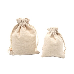 Bolsa de Compras de Algodón Ecológica Reutilizable con Cordón, Tipo Muselina, de Lona Lisa, de la Marca Eco Factory Sales - Product Image 1