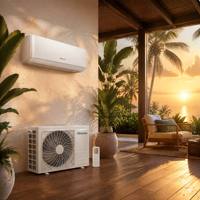 Climatiseur mural Hisense Mini Split 9000BTU 12000BTU 18000BTU 24000BTU Inverter AC R32 Chaud & Froid Smart WiFi pour pièce