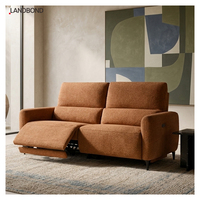Canapé inclinable électrique design européen moderne de luxe, 2-3 places, ensemble pour appartement et villa