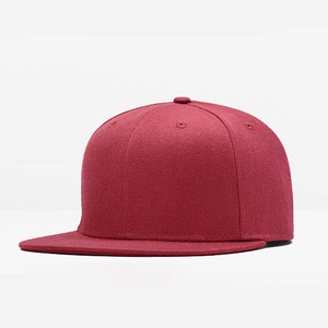 Casquettes Snapback Unisexe de Haute Qualité Classiques à 6 Panneaux Broderie 3D Toile Unie Bord Plat - Product Image 3