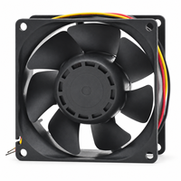 Ventilateurs axiaux à double roulement à billes Sanyo 12V DC 1.10A 13.2W 80x80x38mm 8038 3 fils à haut débit d'air 9G0812G1D01 pour refroidissement d'onduleur