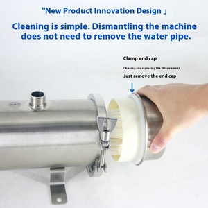 Purificador de agua doméstico Lavable a mano filtro central para toda la casa nuevo equipo de calentamiento de agua de ultrafiltración de presión externa - Product Image 3