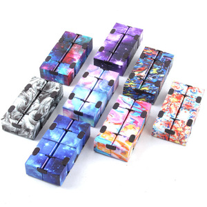 Children's Wholesale Colorful Christmas Gift Stress Relief Colorful Infinity Toys Infinity <strong>Cube</strong> <strong>Fidget</strong> Toy - Product Image 6