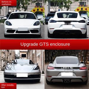 Kit de modification de l'aileron arrière enveloppant de grande taille OEM pour 718 Cayman Boxster Upgrade <span class=keywords><strong>GT4</strong></span> - Product Image 3