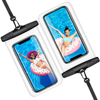 Vente en gros sacs universels pour téléphone portable de natation et de plongée à écran tactile pochette de téléphone étanche ipx8
