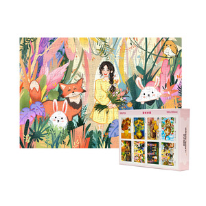 Usine directe personnalisé UV étanche bois plastique lettre <span class=keywords><strong>Puzzle</strong></span> 2-4 ans jouet éducatif enfants Rompecabezas jeux de <span class=keywords><strong>puzzle</strong></span> cadeau - Product Image 1
