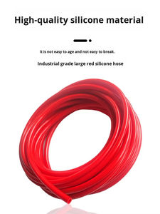 Yüksek Esneklik Ultra Yumuşak Yüksek ve Düşük Sıcaklığa Dayanıklı Hortum Elastik Endüstriyel Sınıf Silikon Kauçuk - Kırmızı Silikon Tüp - Product Image 5