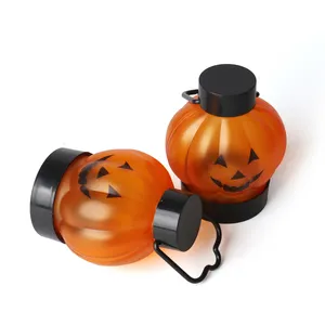 Halloween Pumpkin Lights LED Tea Light Battery Operated Portable Lantern Creative Home Party Bar Halloween Decorations