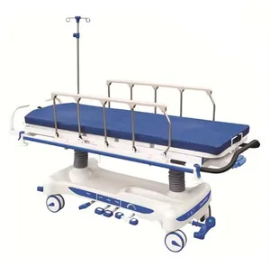 Best-selling Hospital Luxury Hydraulic Transfer Car Patient Transfer Medical Ambulance Stretcher