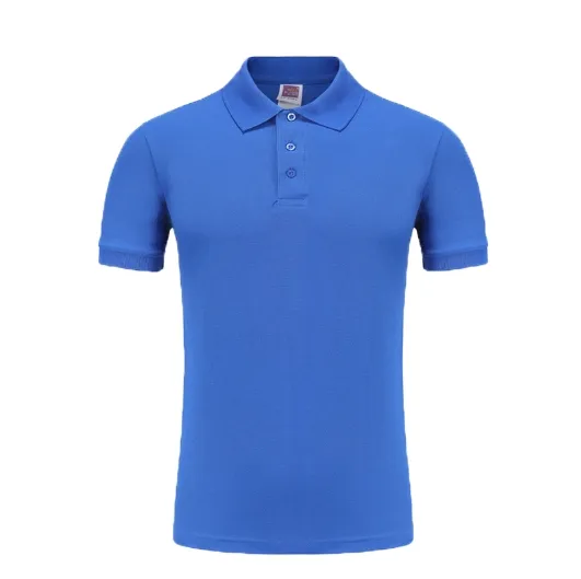 Polo da uomo 220G aderenti 100% cotone Polo con Logo personalizzato camicie di moda da uomo manica corta