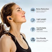 Bouchons d'oreilles intra-auriculaires pour le sommeil, fournisseur chinois, plateforme d'exportation mondiale de digitalisation, autonomie de plus de 20 heures, étanchéité IPX-5
