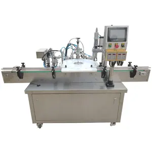 Eye Drop Small Essential Oil Glass Double Head Liquid Plastic Bottle Filling Capping Machine With Factory Price
