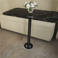 Adaptateur de base de pied de table OEM ODM professionnel pour pied rond, capuchon de protection peu encombrant