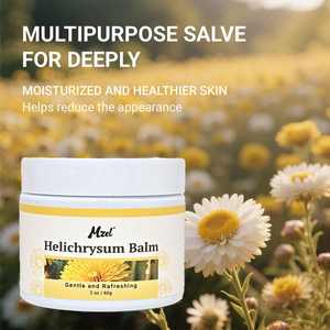 <span class=keywords><strong>Baume</strong></span> Helichrysum à <span class=keywords><strong>l</strong></span>'huile essentielle d'Helichrysum bio et au beurre de karité, hydratation complète du corps entièrement naturelle pour tous les types de peau - Product Image 3