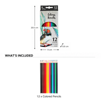 Crayons de couleur triangulaires 12 couleurs, non toxiques, ensemble de crayons de coloriage personnalisés pour enfants, fournitures scolaires, papeterie, vente en gros