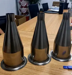 कस्टम मेड शीट धातु निर्माण कताई धातु भाग धातु Vases