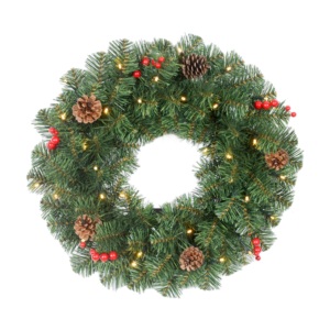 Guirlande <span class=keywords><strong>de</strong></span> <span class=keywords><strong>Noël</strong></span> commerciale en PE/PVC vert pré-éclairée en gros, avec LED, pour décoration <span class=keywords><strong>de</strong></span> <span class=keywords><strong>Noël</strong></span> - Product Image 5