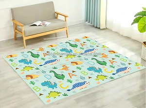Proveedor competente Xpe Fitness Mat minimalista creativo 200x180cm niños espuma Playmat para sala de estar bebé juego Mat viaje - Product Image 2
