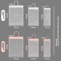 Sacs de bouquet de fleurs clairs pour paquet de fleurs cadeaux