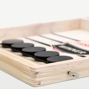Jeu de fléchettes rapide en bois avec lanceur, jeu de société dynamique pour enfants et adultes - Product Image 5