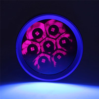 Puissante lampe de poche LED UV 140W 365nm torche ultraviolette Blacklight Rechargeable argent taches d'animaux de compagnie encre Scorpion lumière fluorescente