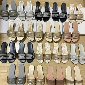 Sandalias de Playa para Mujer, Diseño de Lujo 2026, Marca D, Forro Bordado con Pedrería, Transpirables, Ligeras, a la Moda, Impermeables - Product Image 2