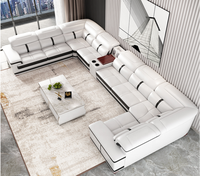 MEIJIA Luxus weiß blau Couch elegante Sofas Wohnzimmer möbel Marine Sofa Set