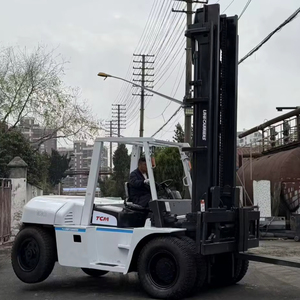TCM 10/12/15/16/25 ton Automatic Transmission Forklift Truck Stacker <b>Used</b> Diesel Engine Telehandler Clark Lifter Japanese engine - Product Image 1