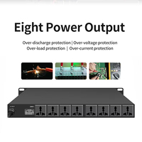 TNH RS18 Régulateur d'alimentation séquenceur de puissance à 8 + 1 prises avec affichage Votage AC90-260V 50-60Hz 30A 5000W/8000W